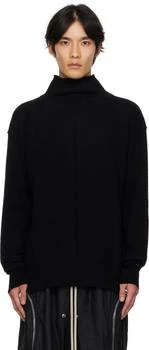 Rick Owens | Black Concordians Tabard Sweater