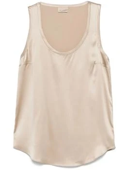 Brunello Cucinelli | Brunello Cucinelli Scoop Neck Sleeveless Top