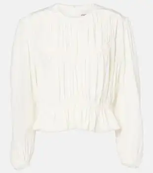Isabel Marant | Gelina crêpe de chine blouse