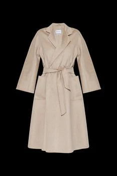 Max Mara | Max Mara Ludmilla Belted Long-Sleeved Coat