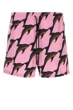 Gucci | Gucci Printed Technical Poplin Swim Shorts