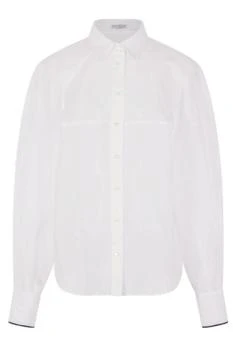 Brunello Cucinelli | Brunello Cucinelli Long-Sleeved Buttoned Shirt