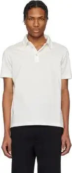 Moncler | White Archivio SS Polo