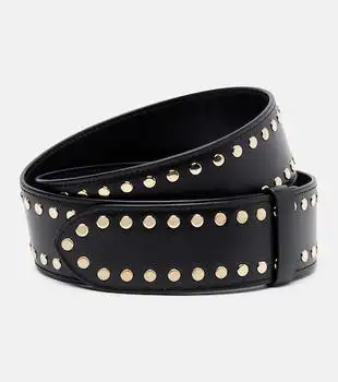 Khaite | Theo studded leather belt