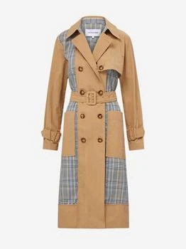 Veronica Beard Patchwork Trench Coat
