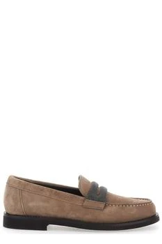 Brunello Cucinelli | Brunello Cucinelli Precious Clamp Penny Loafers