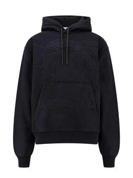 Burberry | Burberry EKD Drawstring Oversized-Fit Hoodie