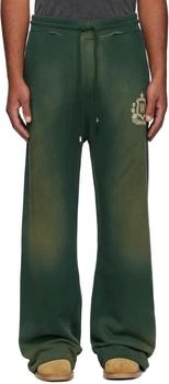AMIRI | Green 'MA' Crest Sweatpants