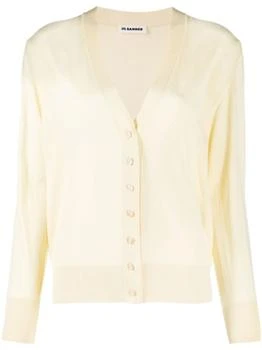 Jil Sander | Jil Sander V-Neck Button-Up Cardigan