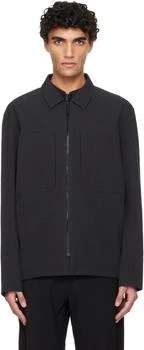Veilance Black Mionn Softshell Overshirt