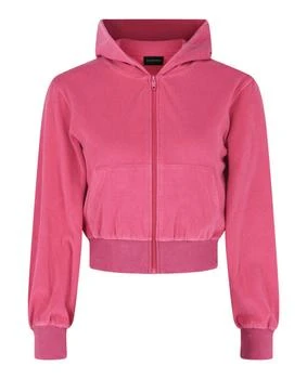 Balenciaga | Cropped Rhinestone Tracksuit Jacket