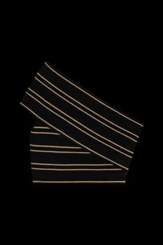 Balmain | Balmain Striped One-Shoulder Top