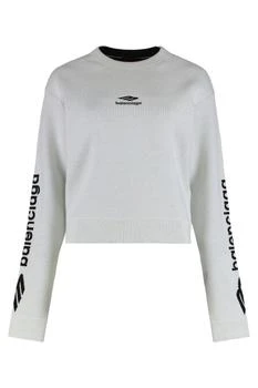 Balenciaga | Balenciaga Long-Sleeved Crewneck Jumper