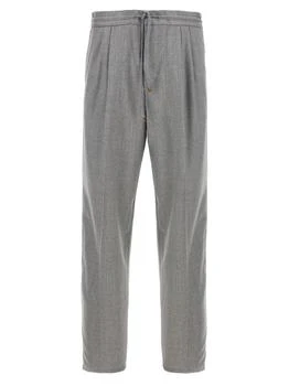 Brunello Cucinelli | Brunello Cucinelli Pleated Tapered Leg Trousers