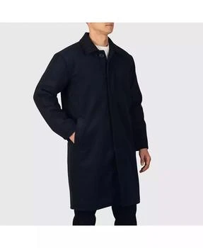 Alpine Swiss Men
s Zach Men s Wool Blend Overcoat – Knee-Length Trench Coat, Runs Large for Layering Over Suits or Sweaters