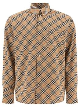 Burberry | Burberry Checked Long Sleeved Shirt