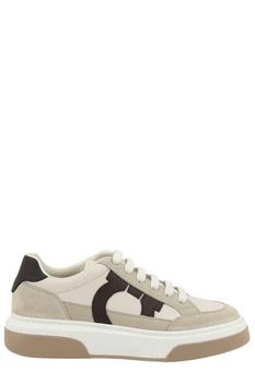 Salvatore Ferragamo | Ferragamo Gancini Ornament Low Top Sneakers