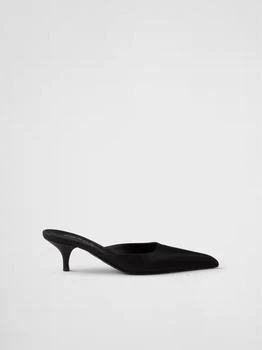Prada | Prada - Women
s Satin Sabot Sandals