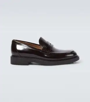Gianvito Rossi | Harris leather penny loafers