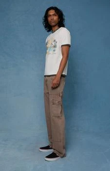 Dylan Baggy Jeans Cargo Carpenter Washed Brown