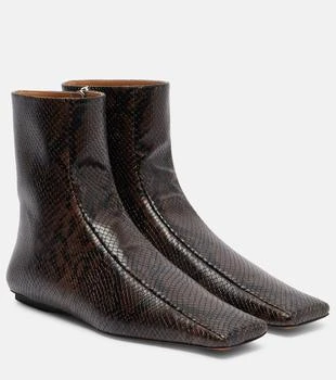 Stella McCartney | Snake-effect ankle boots