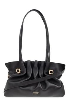 Salvatore Ferragamo | Ferragamo Small Gather Detailed Soft Bag