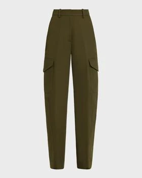 Givenchy | Barrel Leg Cargo Wool Trousers