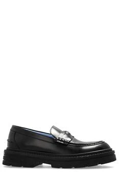 Versace | Versace Medusa-Plaque Slip-On Loafers