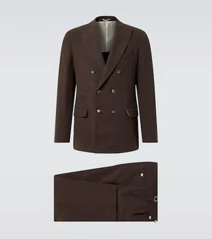 Brunello Cucinelli | Double-breasted linen suit