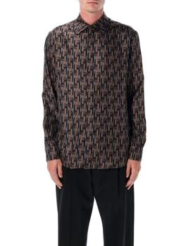 Fendi | Fendi Long Sleeved Allover Printed Shirt