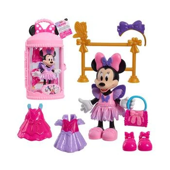 Minnie Mouse Disney Junior Fabulous Fashion Ballerina Doll, 13-Piece Doll and Accessories Set