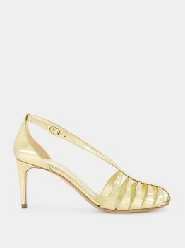 Salvatore Ferragamo | Ferragamo Crossover-Strap Heeled Sandals