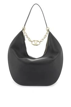 Valentino | Valentino	VLogo Moon Zip-Up Maxi Shoulder Bag