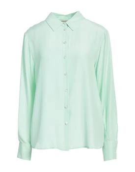 Solid color shirts 
blouses