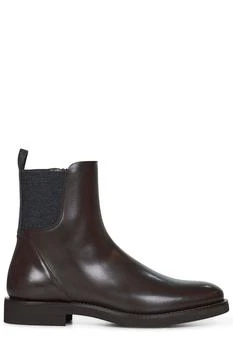 Brunello Cucinelli | Brunello Cucinelli Round Toe Ankle Boots