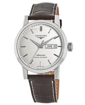 Longines Longines Heritage 1832 Automatic Beige Dial Leather Strap Men
s Watch L4.827.4.92.2
