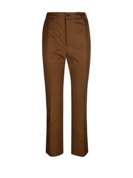 Yves Saint Laurent | Saint Laurent Mid-Rise Tailored Pants