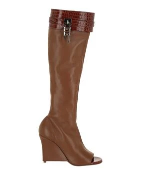 Givenchy | Shark Lock Stiletto Sandal Boots