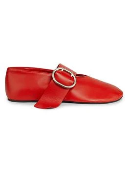 Jil Sander | Leather Ballerina Flats