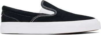 Converse Black One Star CC Pro Suede Slip Sneakers