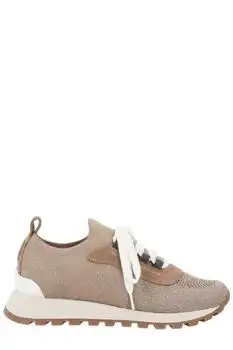 Brunello Cucinelli | Brunello Cucinelli Knitted Lace-Up Sneakers