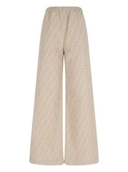 Fendi | Fendi FF Chambray Wide-Leg Pants