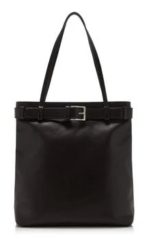 St. Agni Belted Leather Tote Bag - Moda Operandi