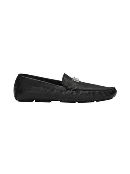 Dolce
Gabbana | Logo-Accented Leather Driving Loafers