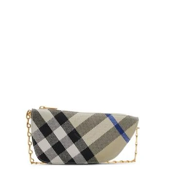 Burberry | Shield Check-Pattern Mini Bag