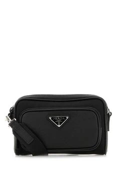 Prada | Prada Triangle-Logo Zipped Crossbody Bag