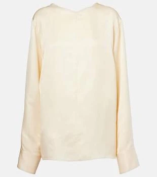 Khaite | Durion satin top