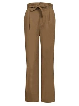 Yves Saint Laurent | Saint Laurent Belted Straight Leg Pants