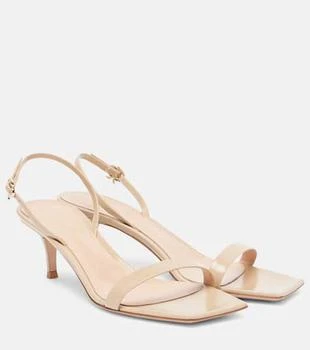 Gianvito Rossi | Ribbon patent leather sandals