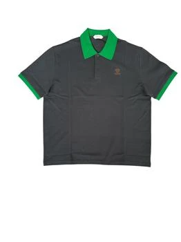 Versace | Versace Logo Embroidered Piqué Polo Shirt
